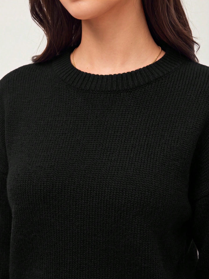 Pulover SHEIN, negru