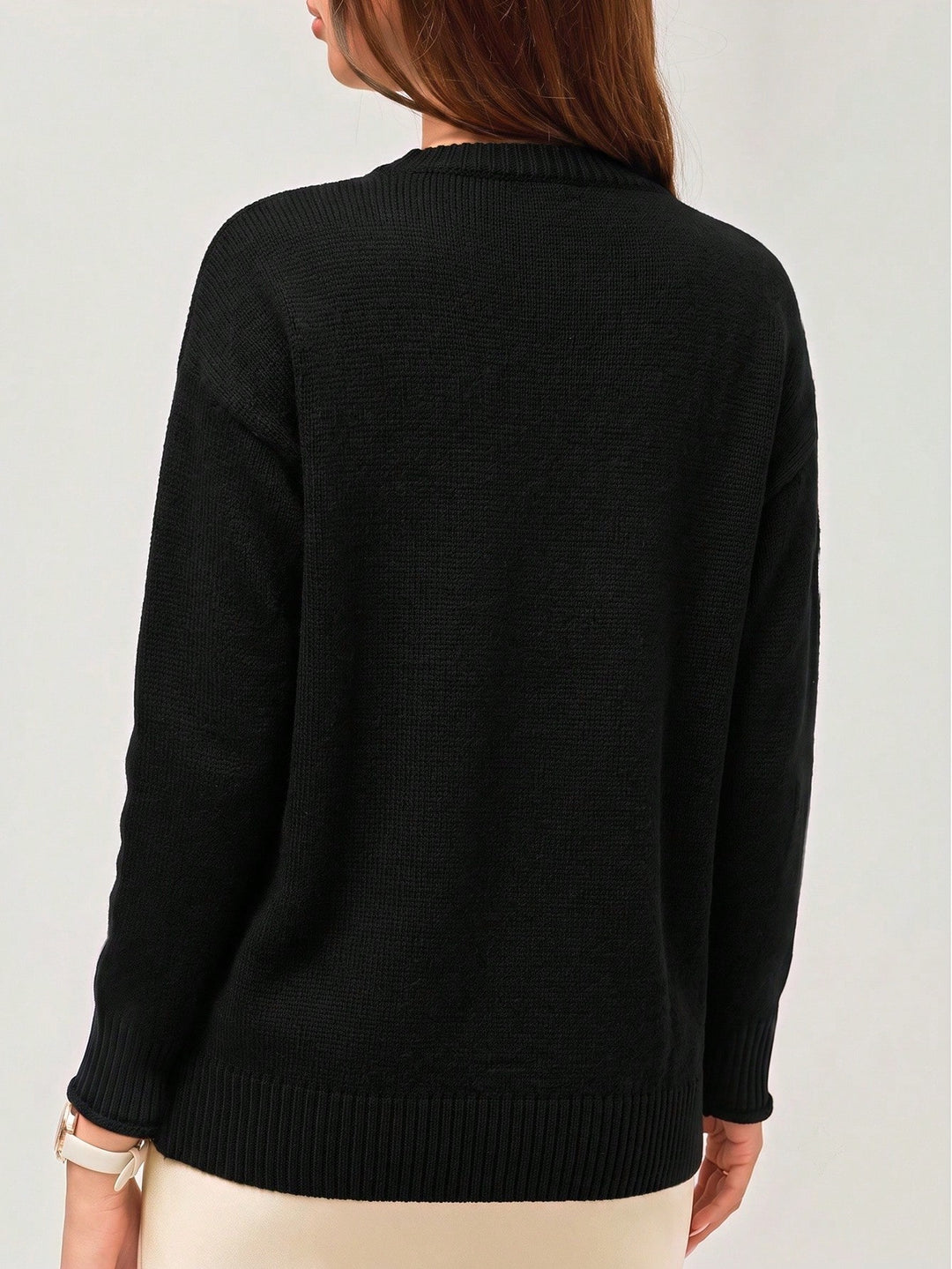 Pulover SHEIN, negru