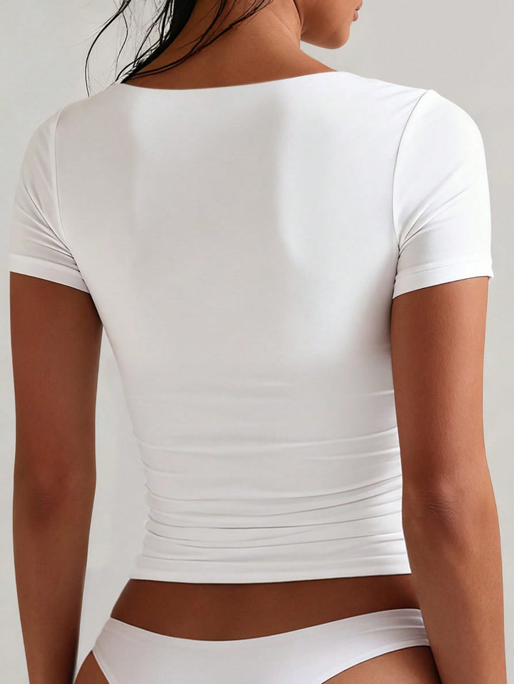 Tricou SHEIN, alb