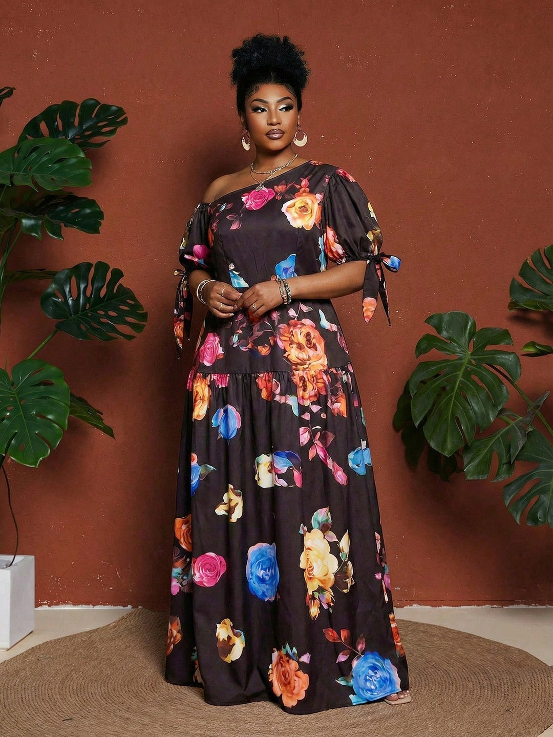 Rochie SHEIN, mix culori