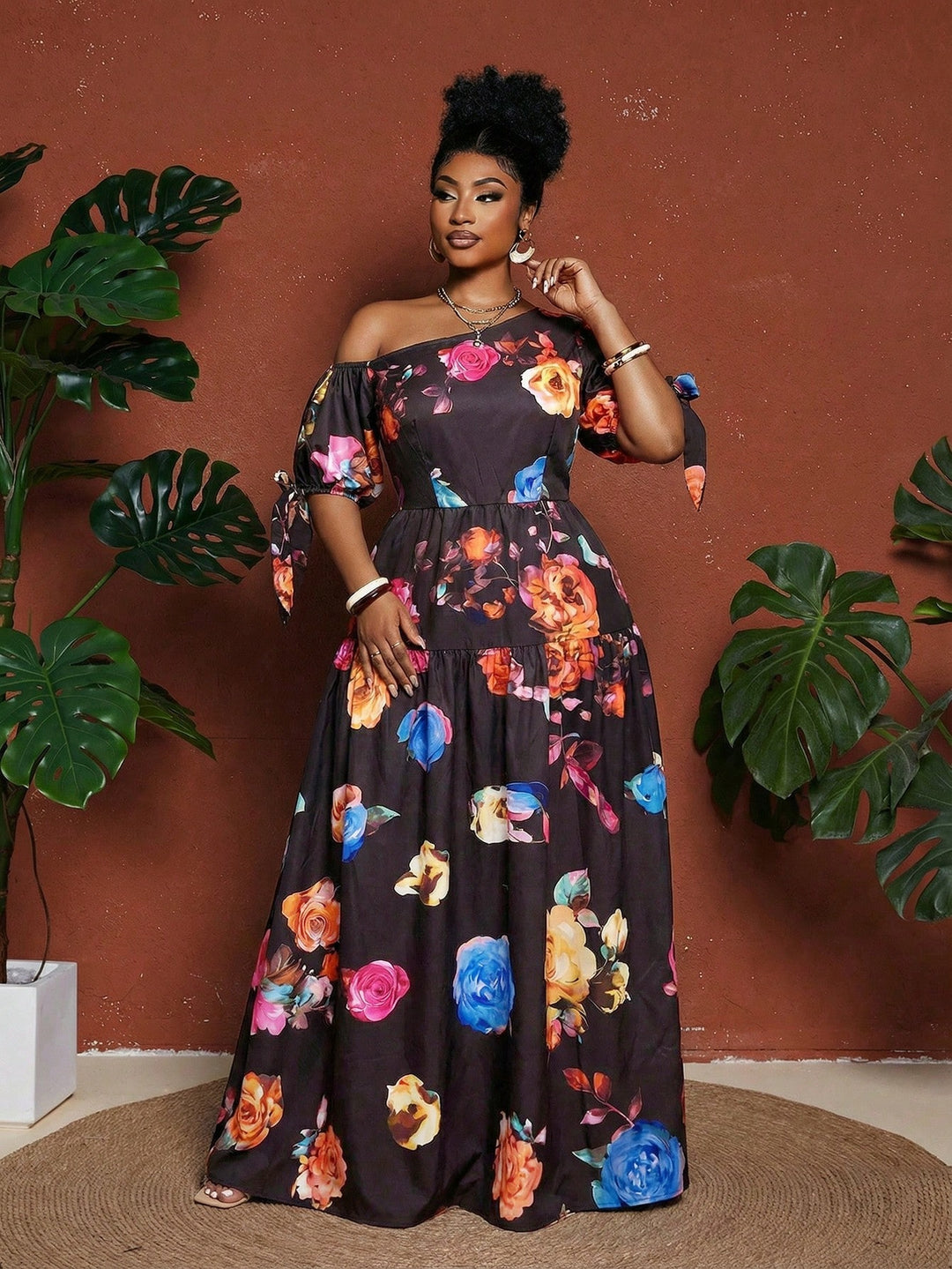 Rochie SHEIN, mix culori