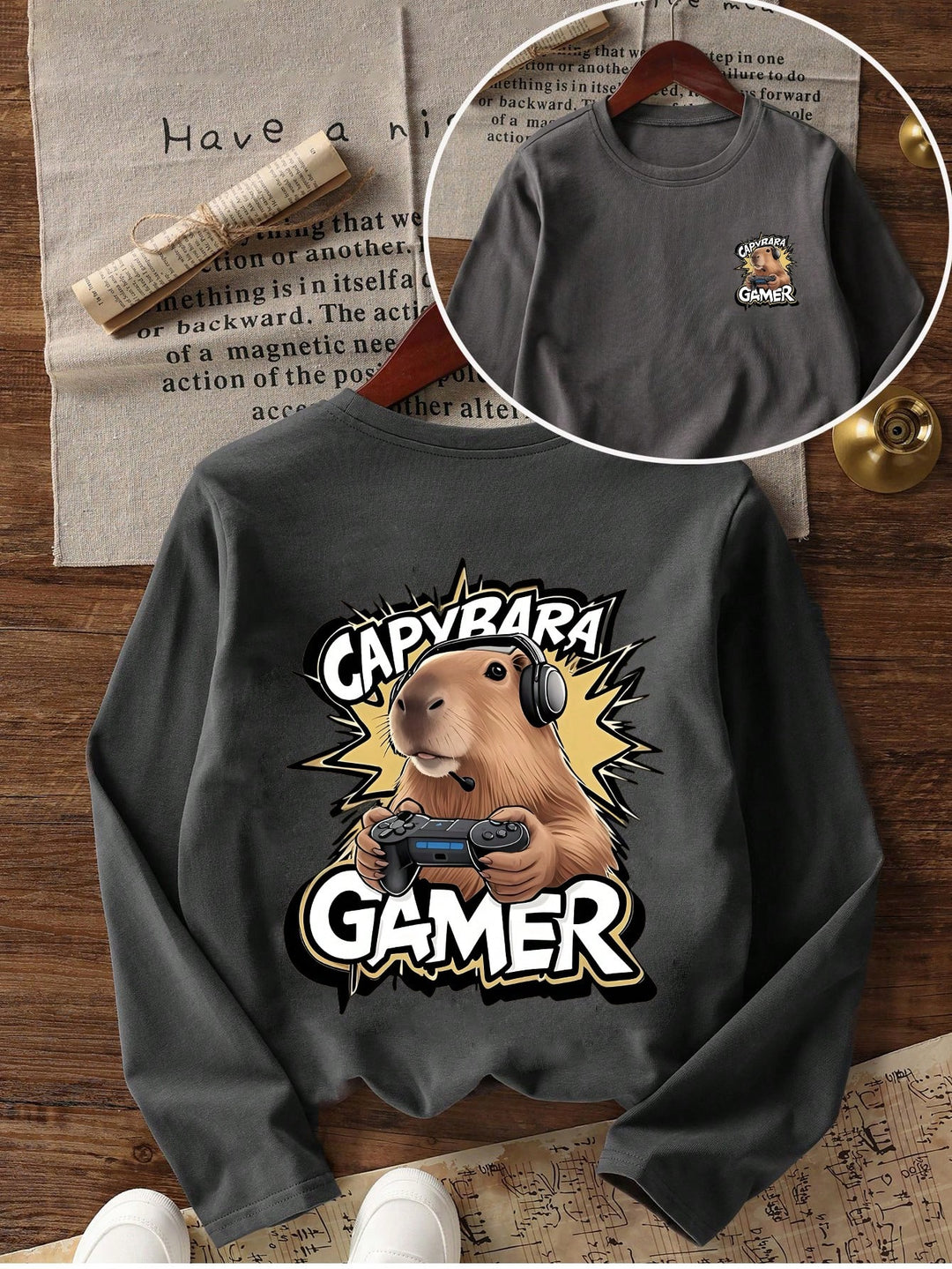 Tricou SHEIN, gri