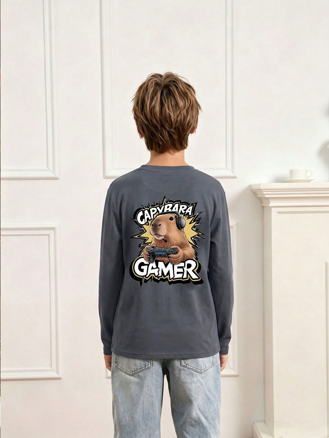 Tricou SHEIN, gri