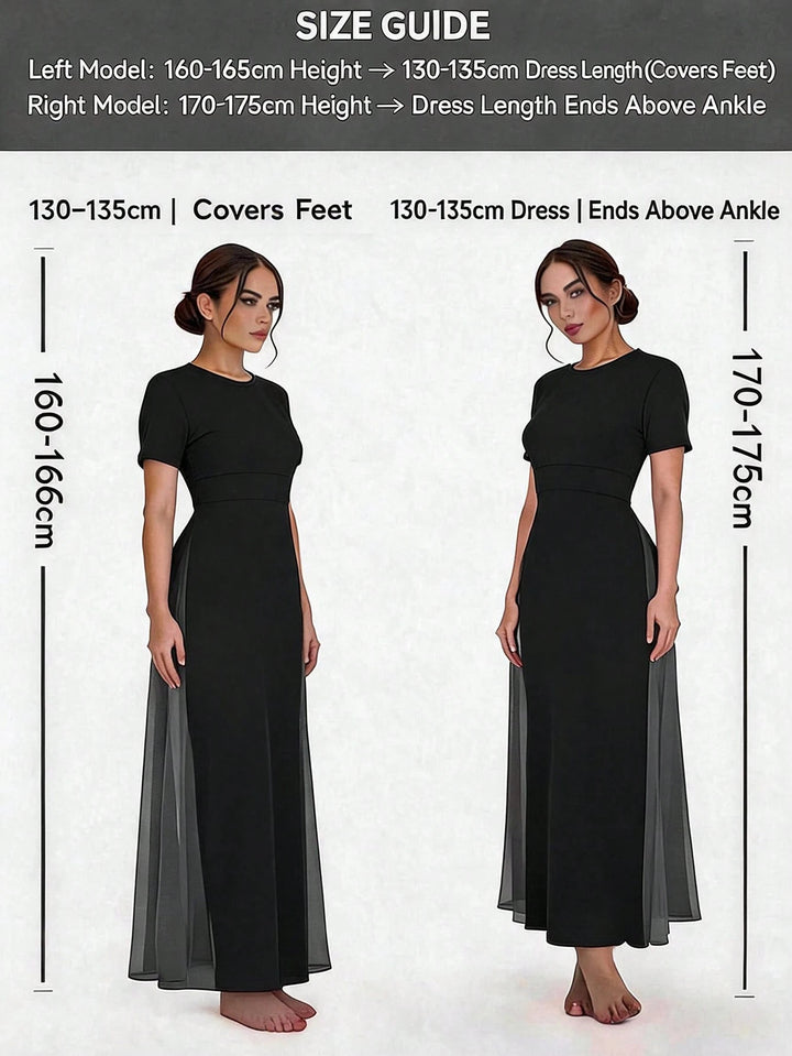 Rochie maxi SHEIN, mix culori
