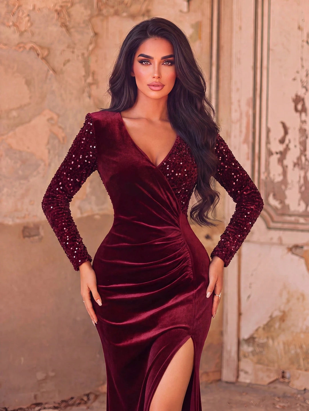 Rochie de ocazie SHEIN, roșu