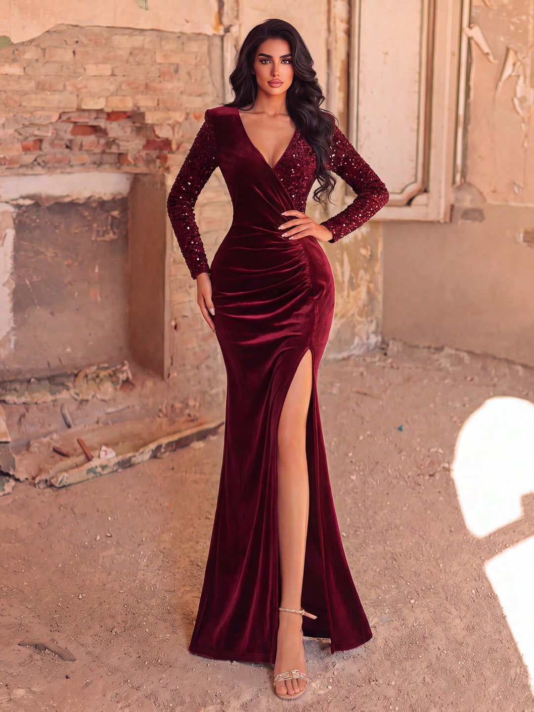 Rochie de ocazie SHEIN, roșu