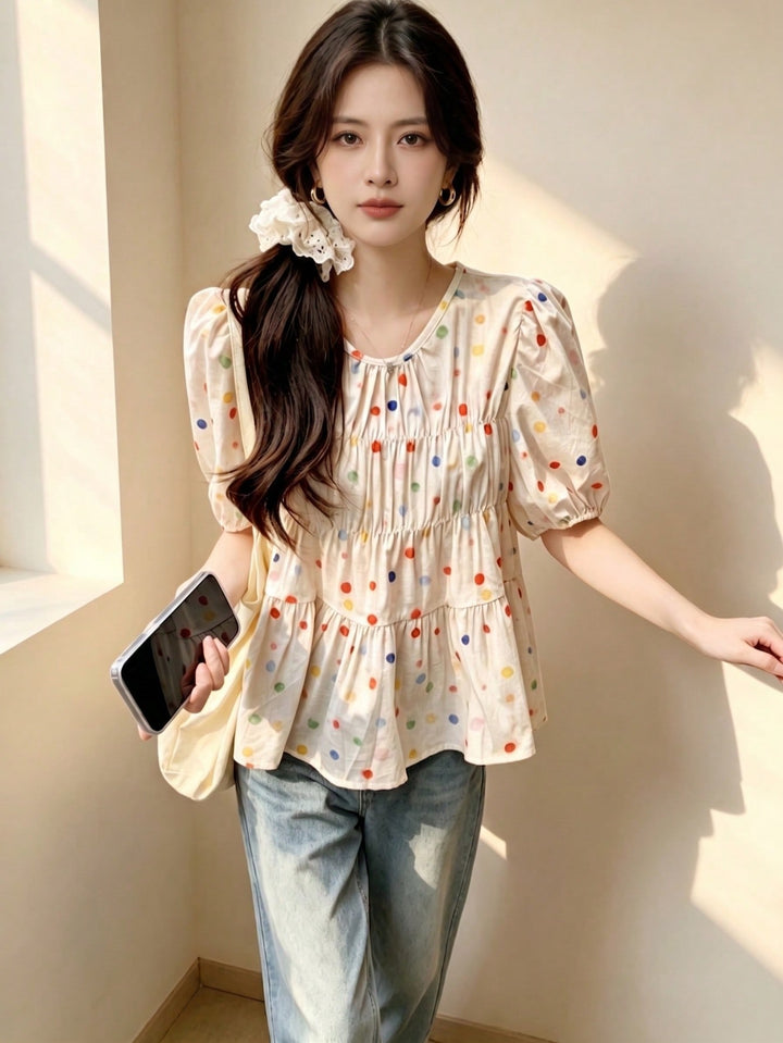 Top SHEIN, mix culori