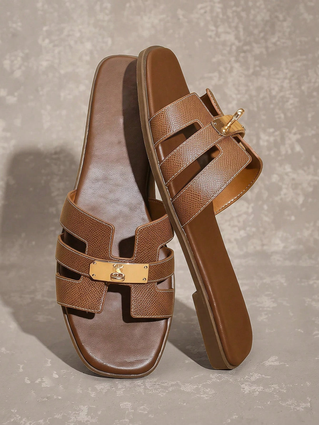 Sandale SHEIN, kaki