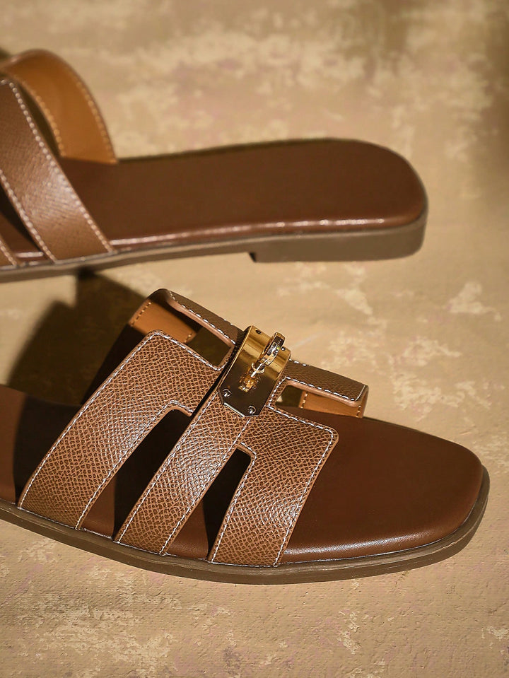 Sandale SHEIN, kaki