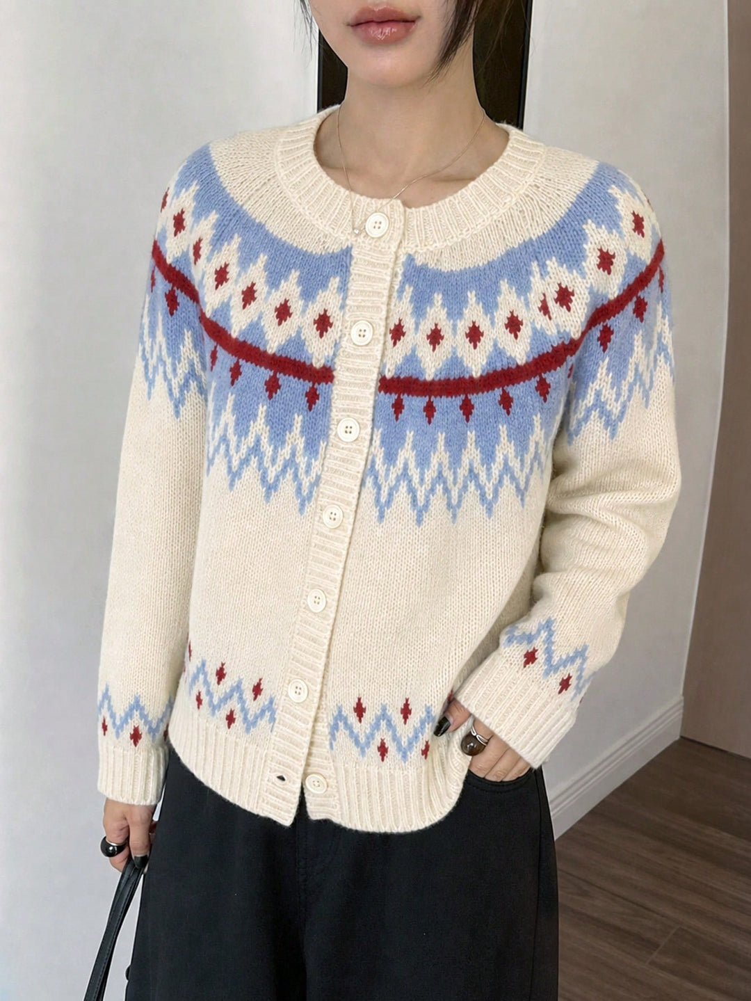 Cardigan SHEIN, portocaliu