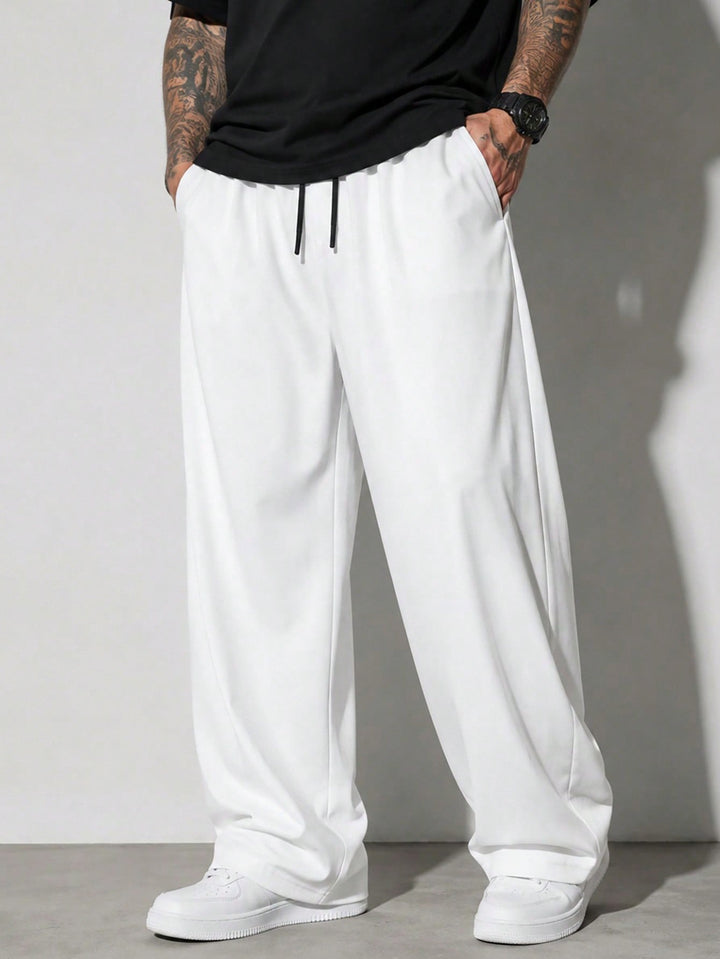 Pantaloni SHEIN, alb