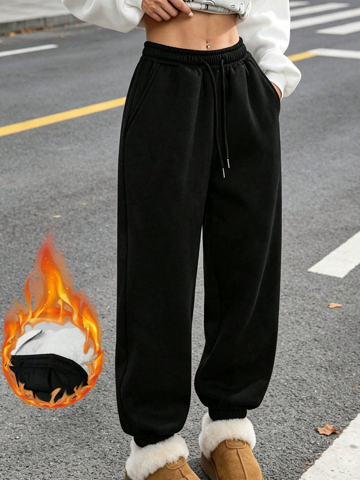 Pantaloni SHEIN, negru