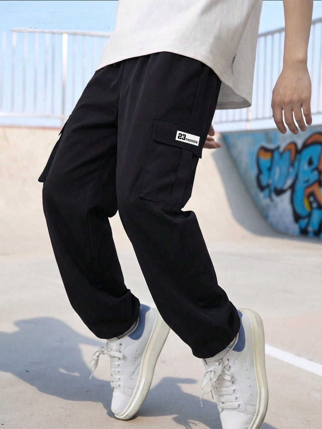 Pantaloni SHEIN, verde