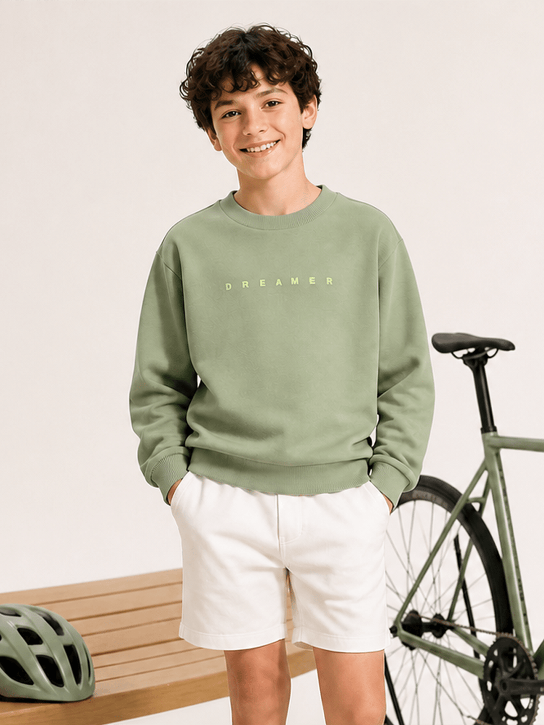 Hanorac SHEIN, verde