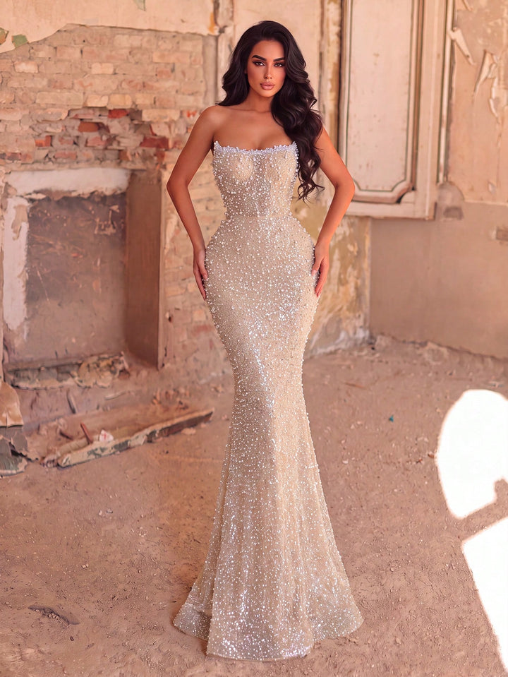 Rochie SHEIN, auriu