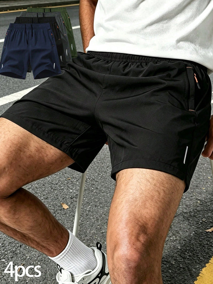 Pantaloni scurți SHEIN, auriu