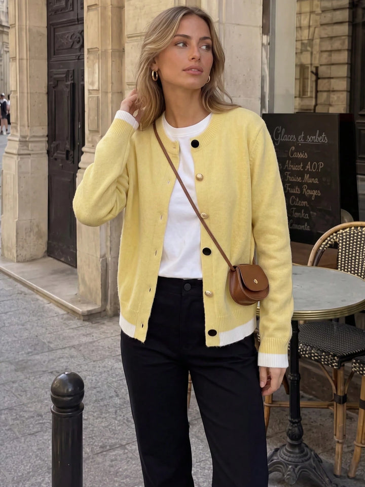 Cardigan SHEIN, galben