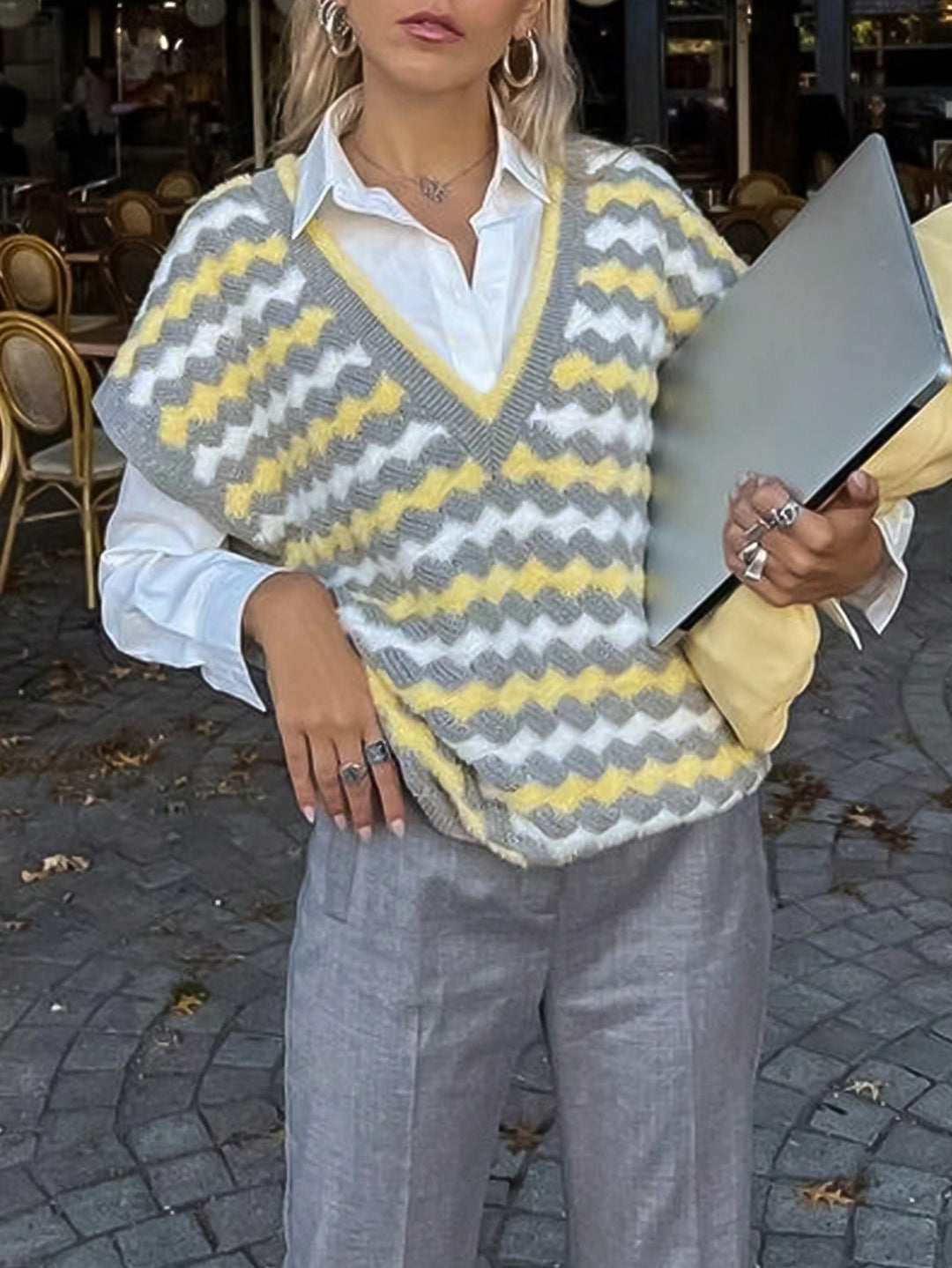 Vestă SHEIN, mix culori