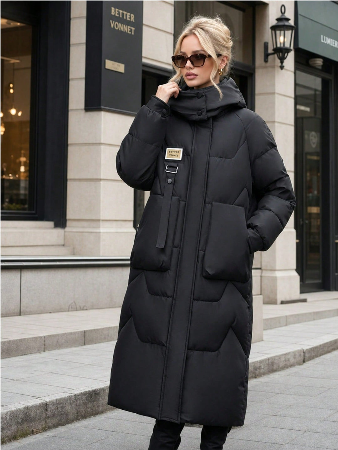 Palton SHEIN, negru