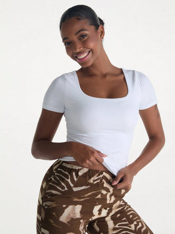 Tricou SHEIN, alb
