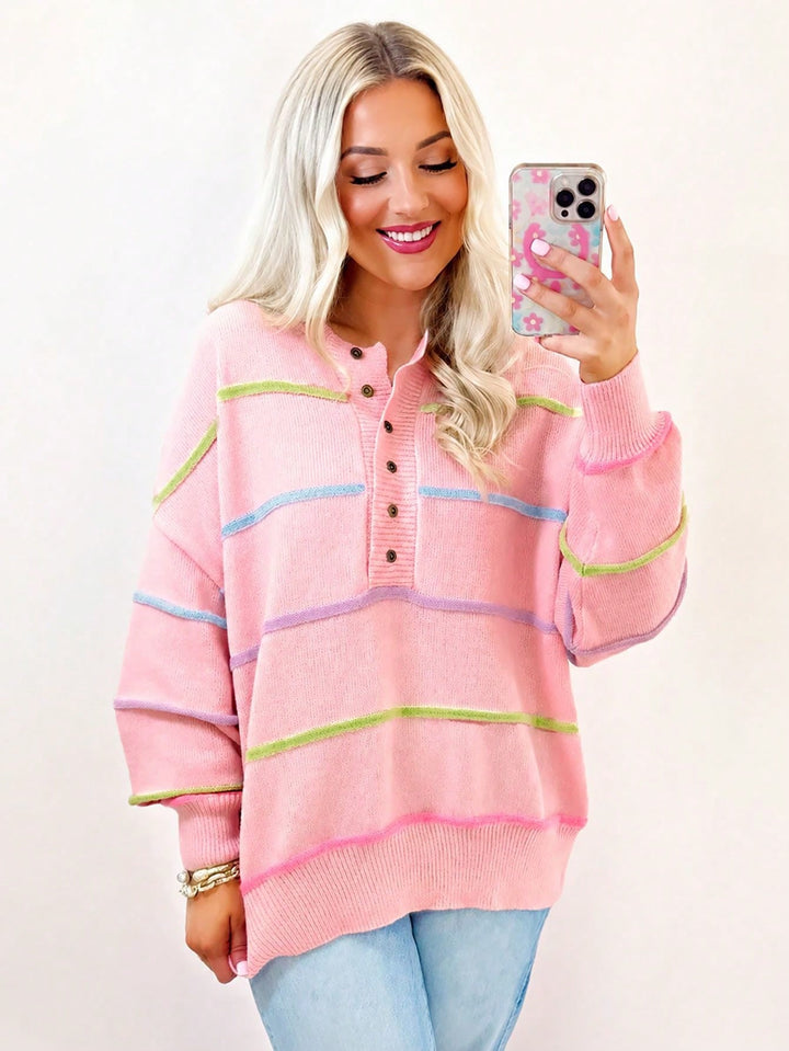 Pulover SHEIN, roz