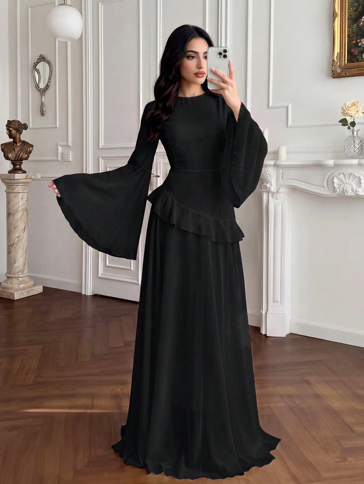 Rochie maxi SHEIN, negru