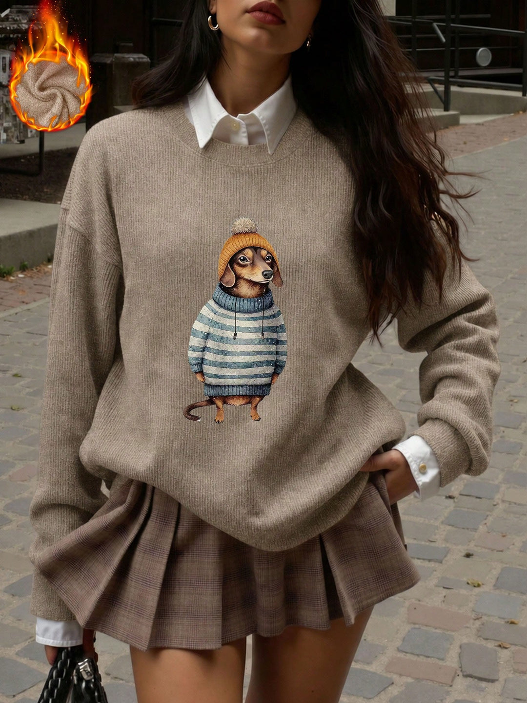 Tricou SHEIN, bej