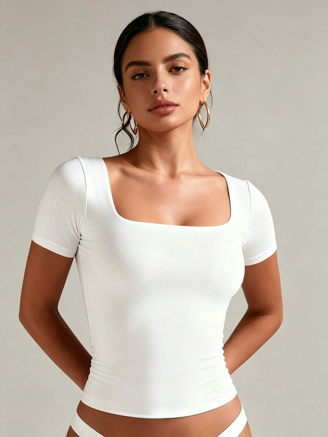 Tricou SHEIN, alb