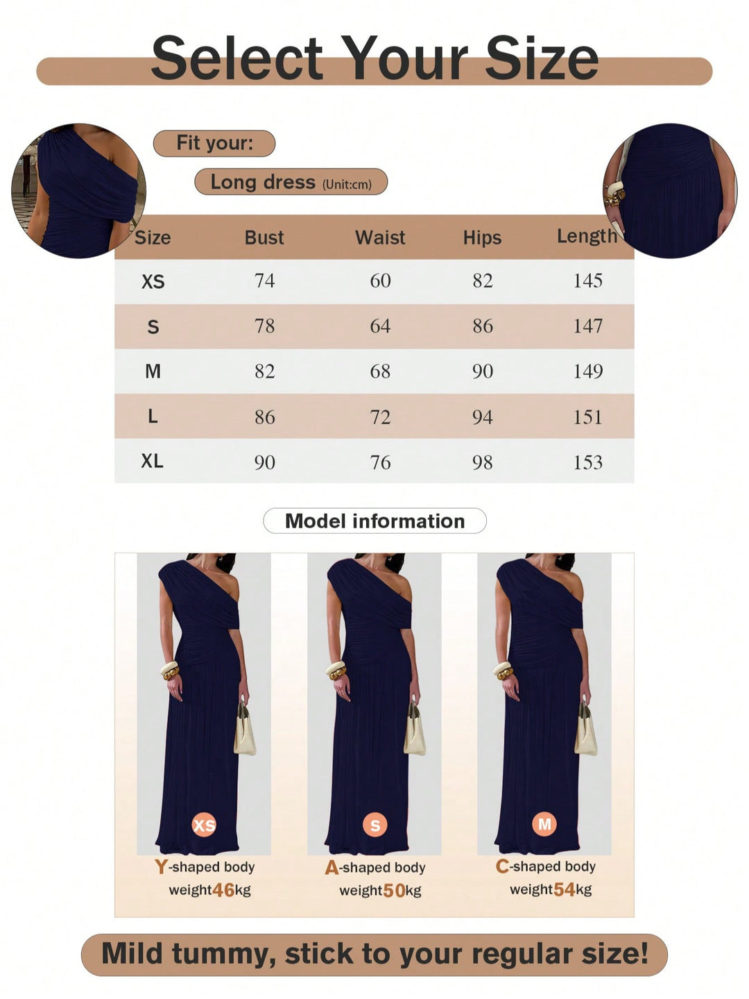 Rochie maxi SHEIN, albastru