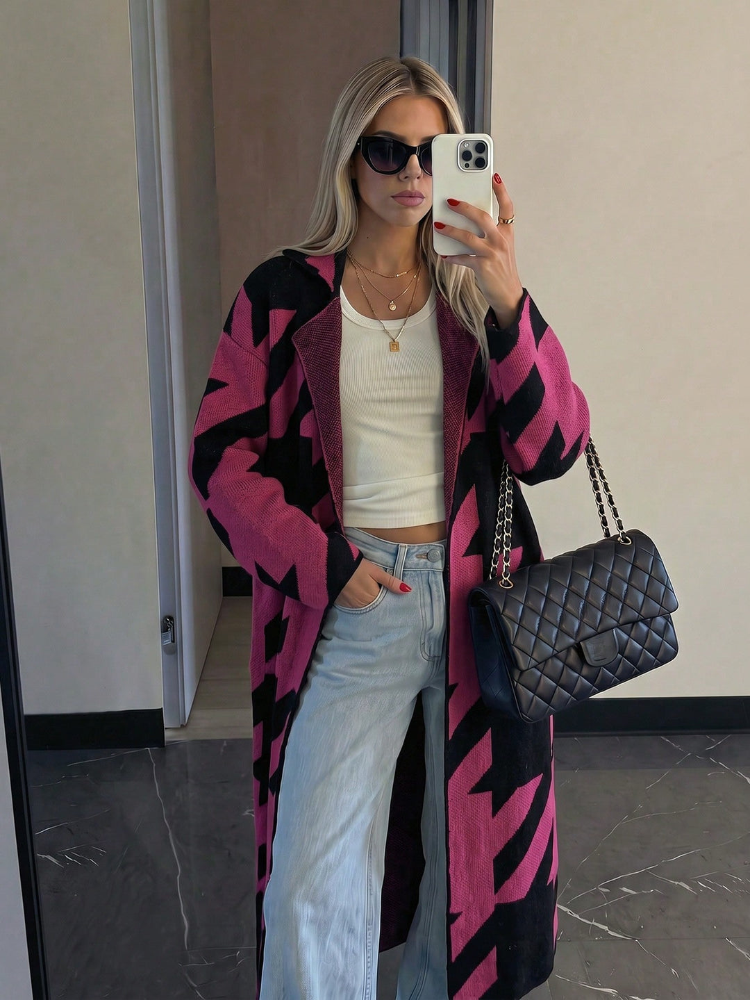 Cardigan SHEIN, roz