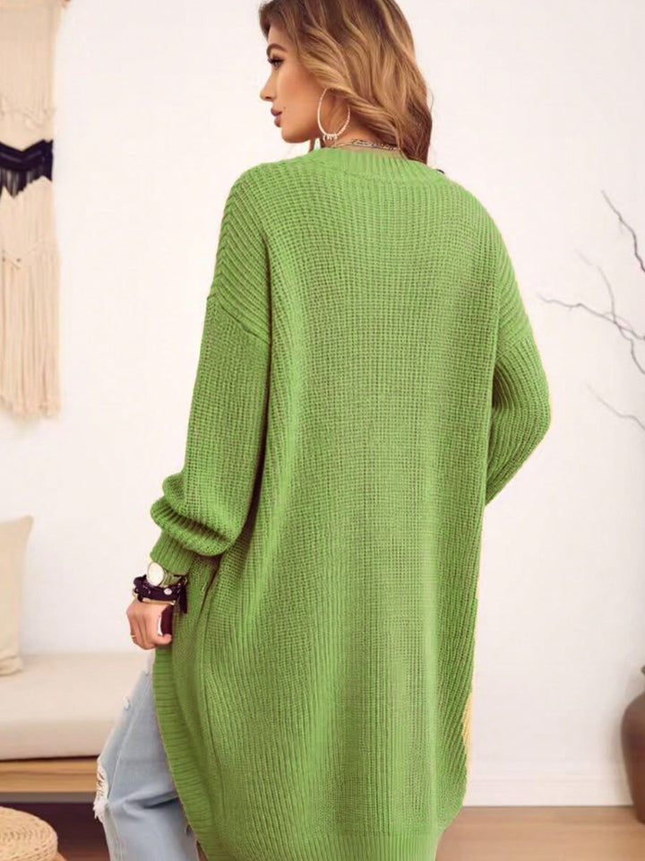Cardigan SHEIN, verde