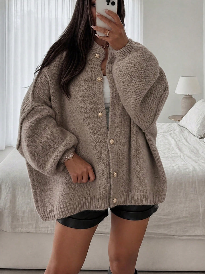 Cardigan SHEIN, kaki