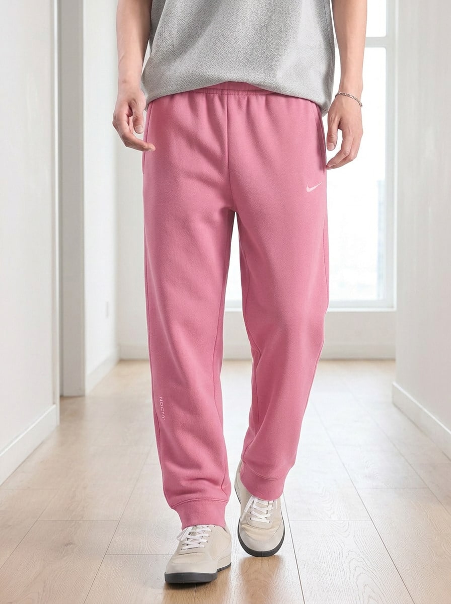 Pantaloni SHEIN, roz