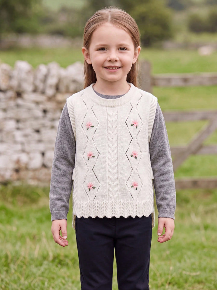 Mellény SHEIN, krémszínű