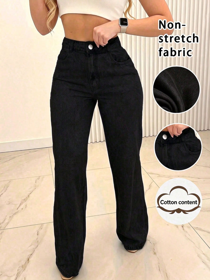 Jeans SHEIN, negru