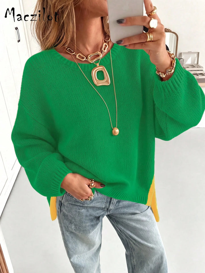 Pulover SHEIN, verde