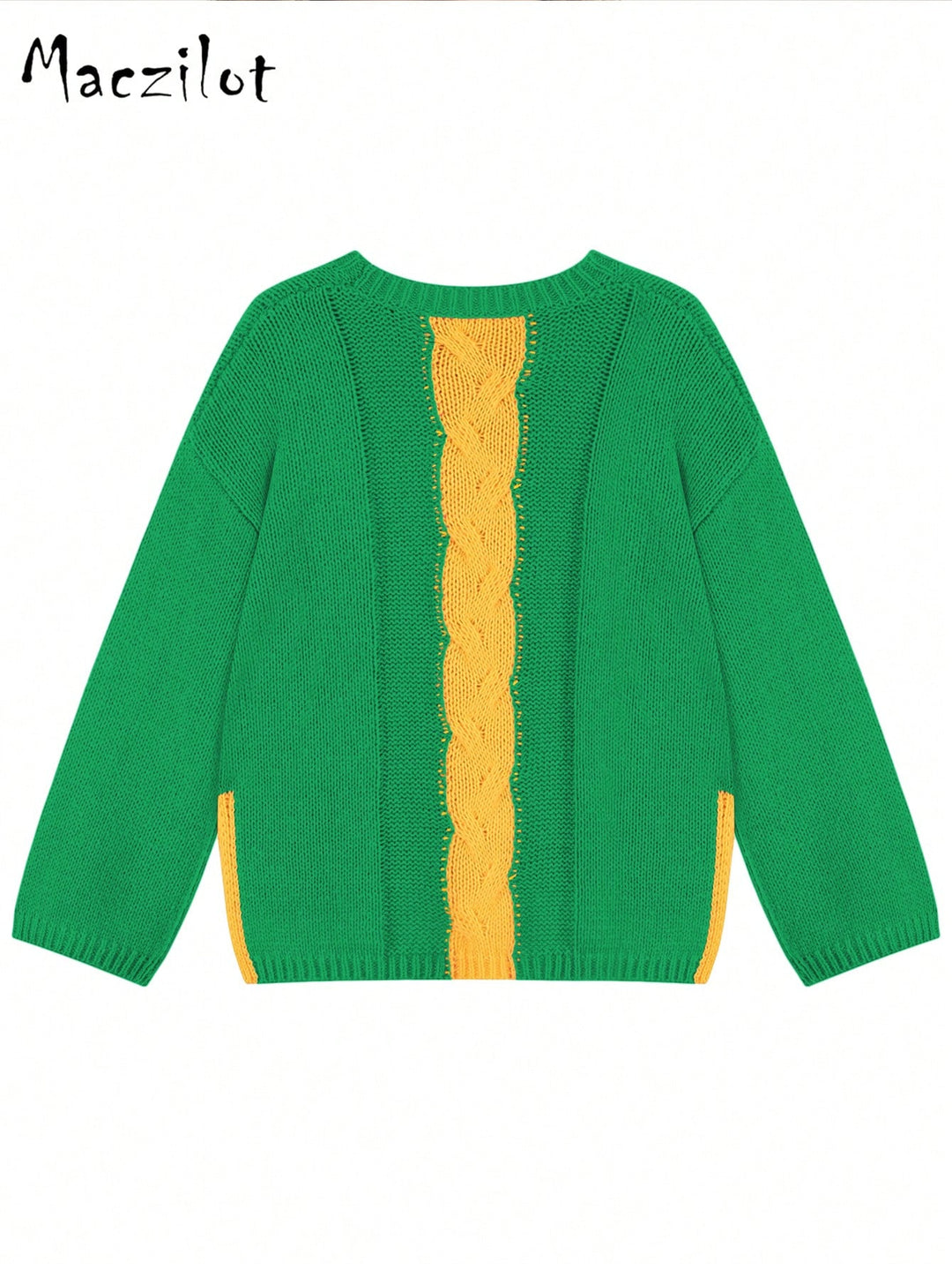 Pulover SHEIN, verde