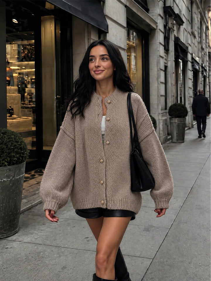Cardigan SHEIN, kaki