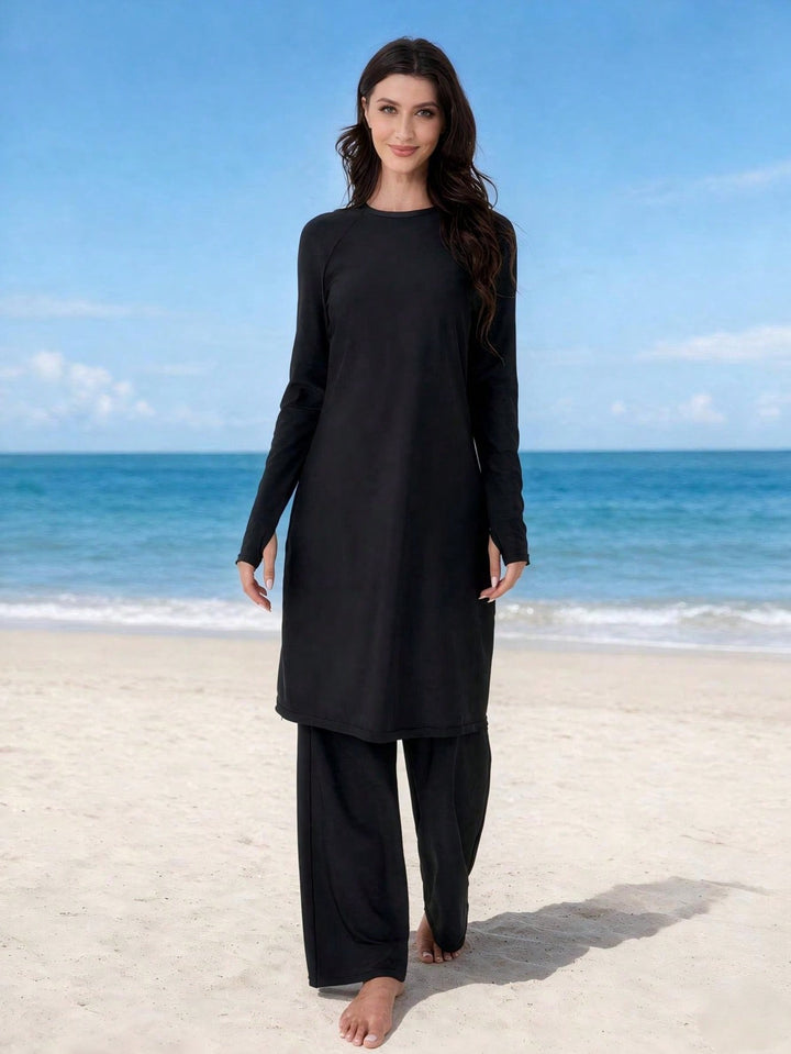 Costum de baie SHEIN, negru