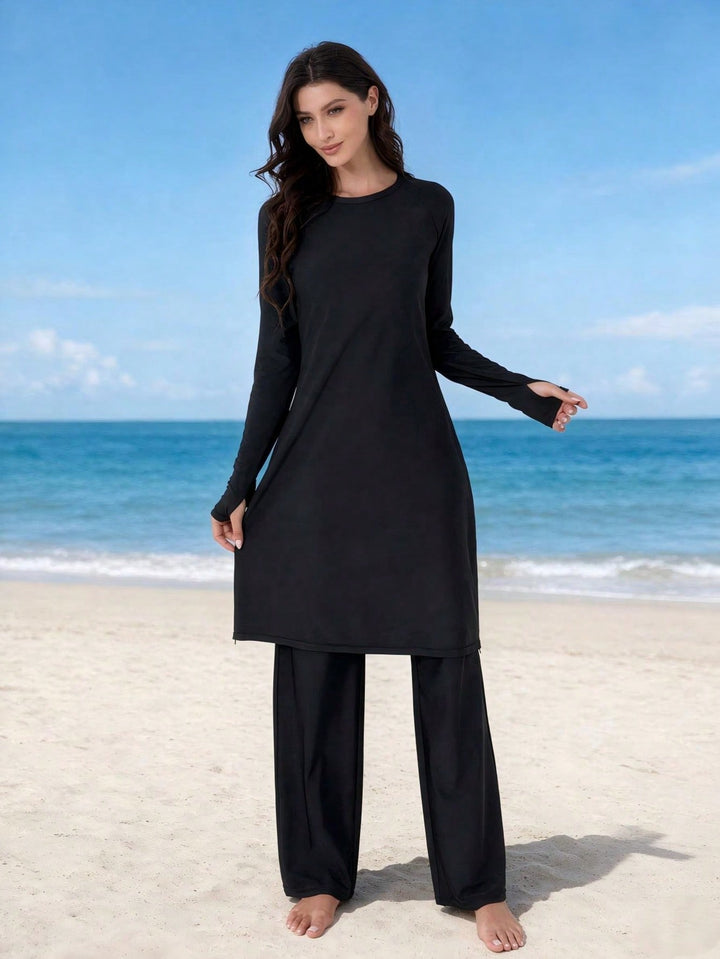 Costum de baie SHEIN, negru