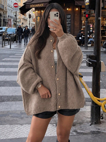 Cardigan SHEIN, bej