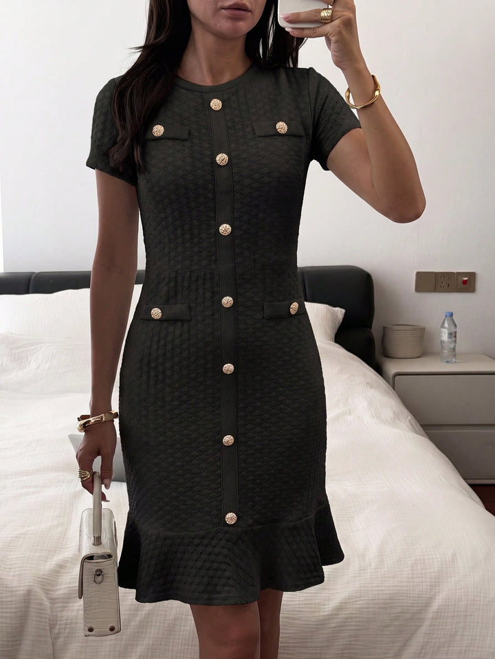 Rochie scurtă SHEIN, negru