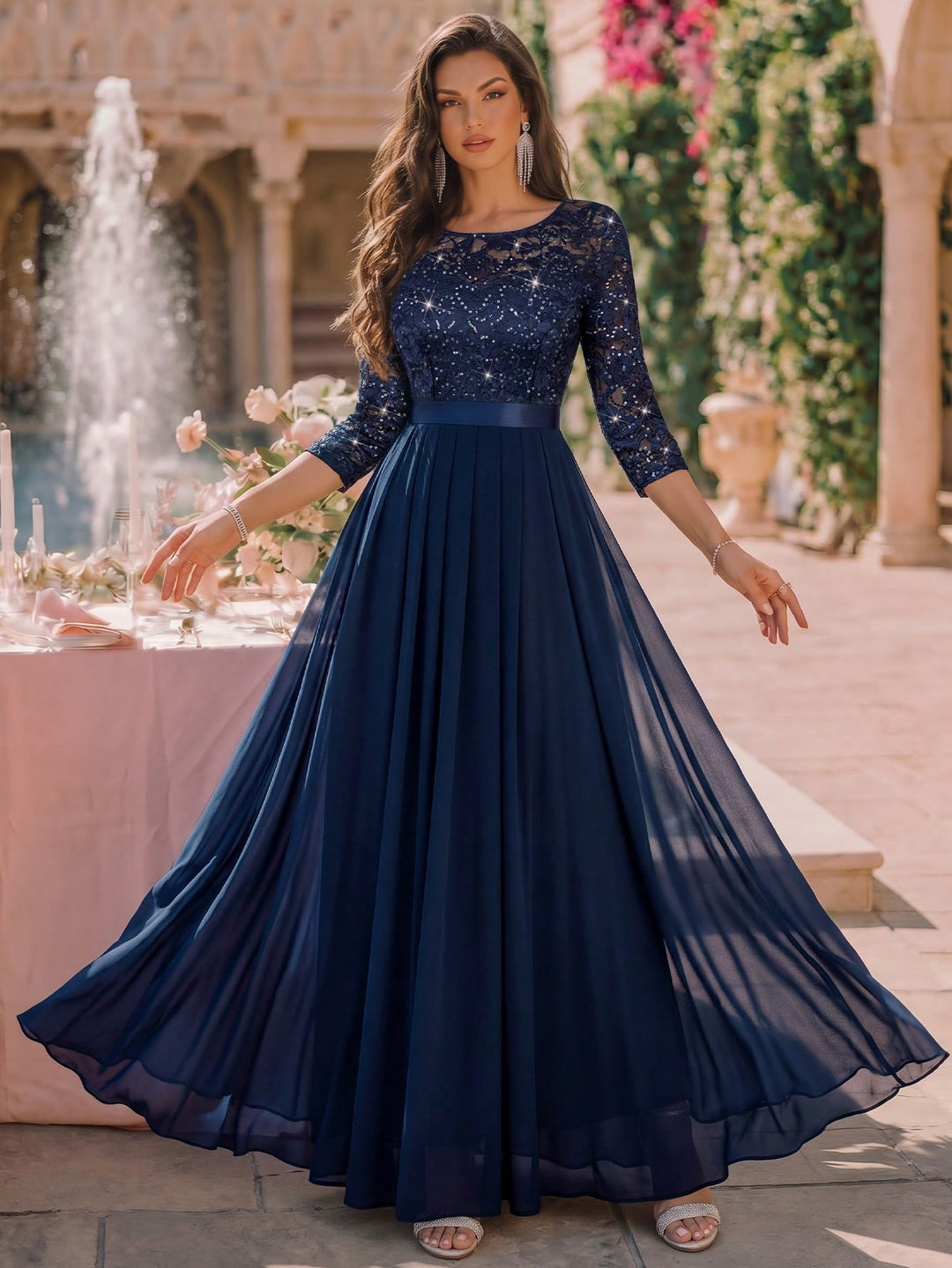Rochie SHEIN, albastru