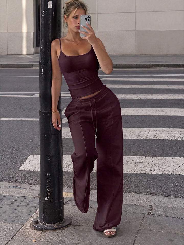 Top SHEIN, vișiniu