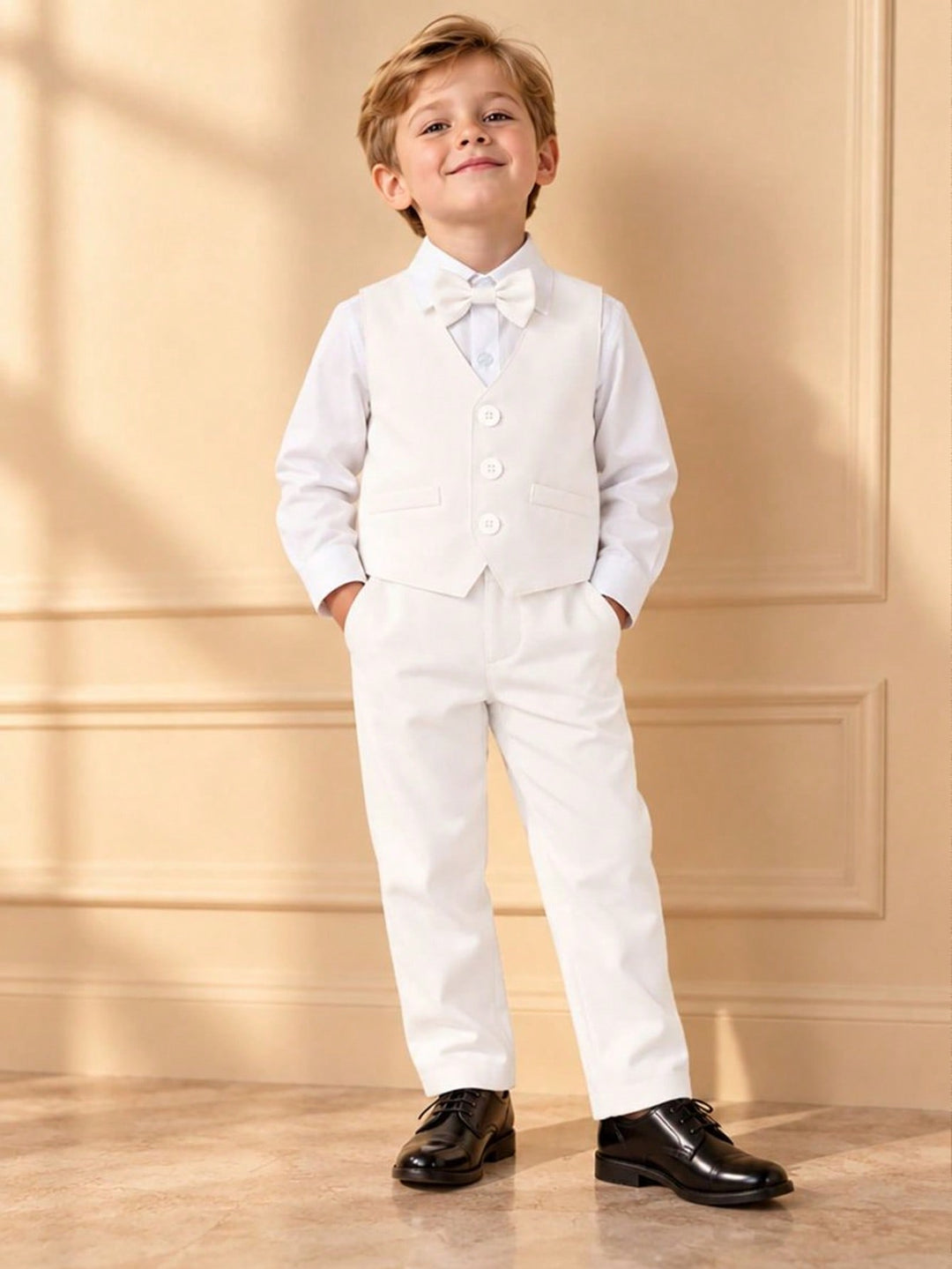 Costum SHEIN, alb