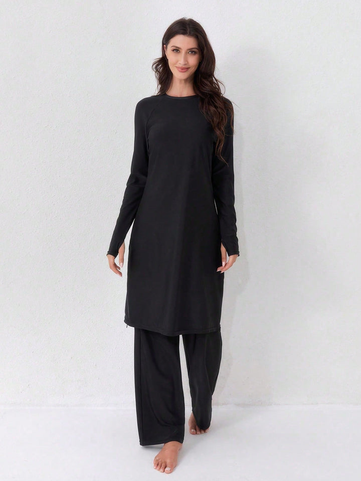 Costum de baie SHEIN, negru