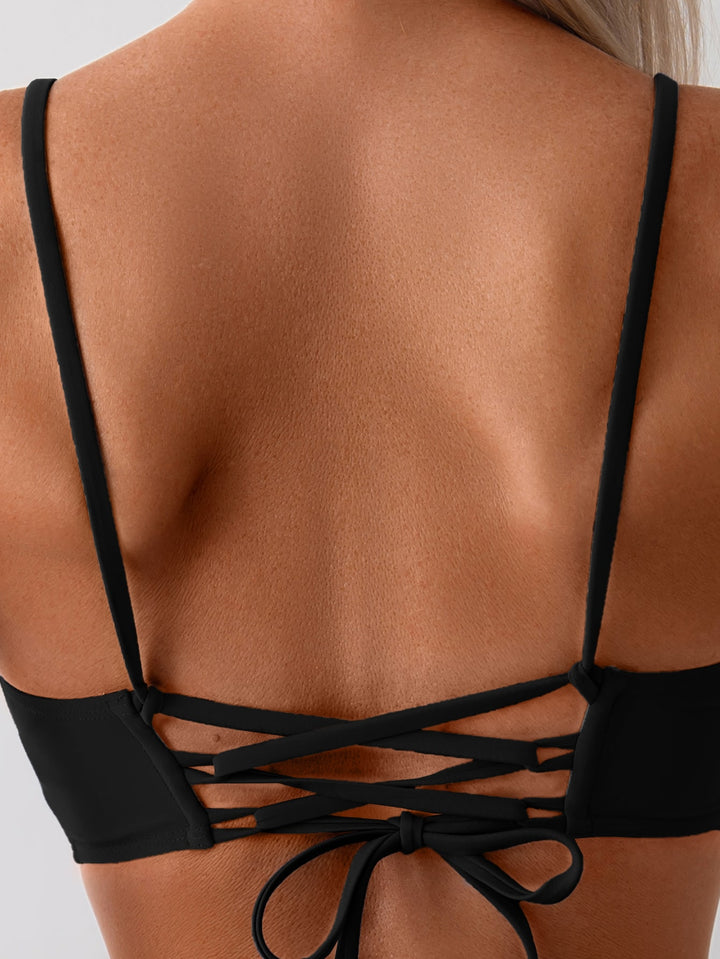 Set bikini SHEIN, negru