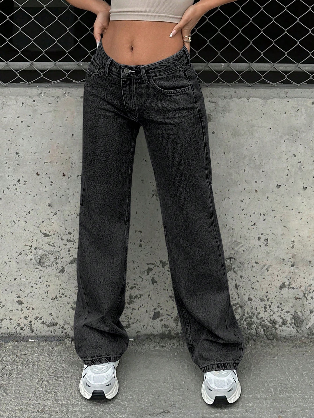 Jeans SHEIN, negru