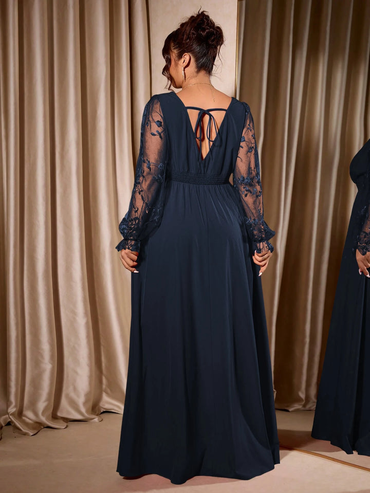 Rochie maxi SHEIN, albastru