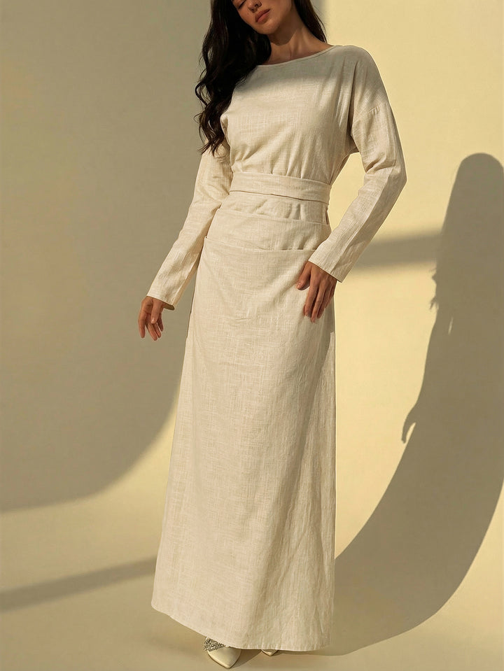 Rochie maxi SHEIN, portocaliu
